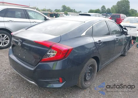 2020 Honda Civic Lx z USA, uszkodzony, nr VIN 2HGFC2F65LH565676
